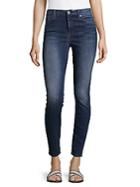 7 For All Mankind The Ankle Skinny-fit Jeans
