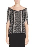 Roland Mouret Dover Multi-yarn Knit Top