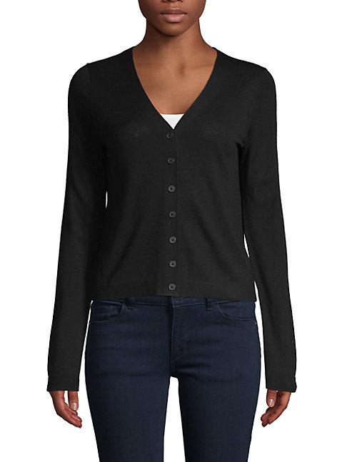 Vince Button-front Wool-blend Cardigan