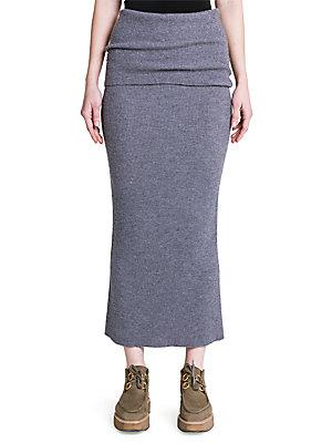 Stella Mccartney Knit Wool Maxi Skirt