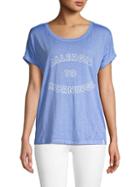 Marc New York Andrew Marc Graphic Short-sleeve Top