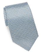 Saks Fifth Avenue Made In Italy Link-chain Silk Tie