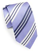 Bugatchi Striped Silk Tie