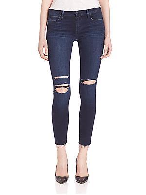 Joe's Jeans Icon Skinny Ankle Distressed Jeans