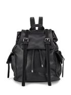 French Connection Leather Crossbody Backpack