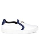 Versace Collection Leather Loafer Sneakers
