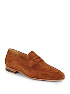 Saks Fifth Avenue By Magnanni Suede Loafers