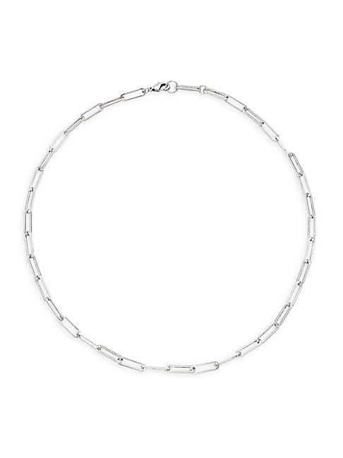 Isabel Marant Silvertone Link Necklace