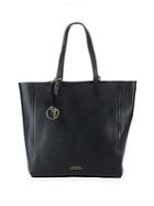 Versace Collection Grained Leather Tote Bag