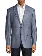 Vince Camuto Classic Fit Gingham Sportcoat
