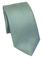 Saks Fifth Avenue Collection Neat Square Silk Tie