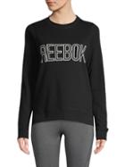 Reebok Logo Cotton-blend Sweatshirt