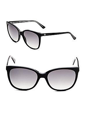 Gucci 56mm Gradient Sunglasses