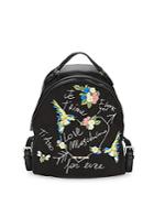Love Moschino Embroidered Backpack