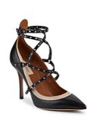 Valentino Leather Point-toe Pumps