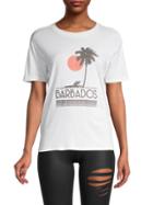 David Lerner Barbados Graphic Boyfriend T-shirt
