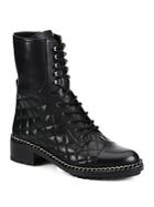 Vince Camuto Joanie Leather Quilted Boots