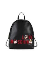 Love Moschino Embellished Logo Backpack