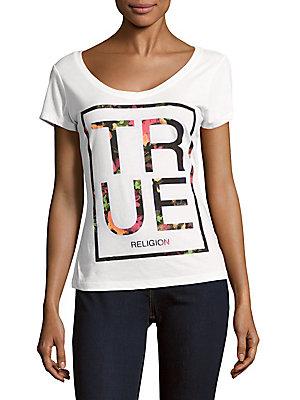 True Religion Printed Roundneck T-shirt