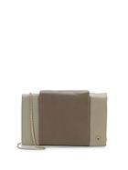 Halston Heritage Colorblock Leather Chain Wallet
