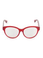 Gucci 54mm Cat Eye Optical Glasses