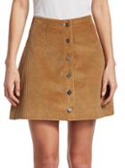 Elizabeth And James Pruitt Mini Corduroy Skirt