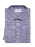 Eton Classic-fit Gingham Dress Shirt