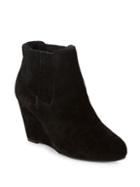 Saks Fifth Avenue Willa Wedge Faux Fur Lined Ankle Boots
