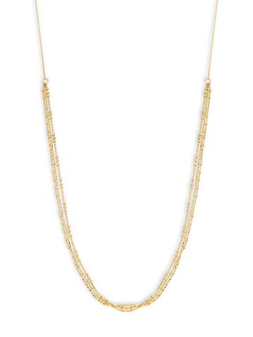 Gorjana 18k Goldplated Strand Necklace