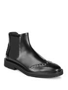 Giuseppe Zanotti Wingtip Leather Chelsea Boots