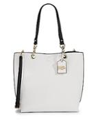 Karl Lagerfeld Bell Reversible Faux Leather Tote