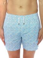 Bertigo Dotted Print Swim Shorts
