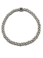 John Hardy Classic Chain Black Sapphire & Sterling Silver Braided Necklace