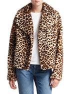 A.l.c. Leopard Shearling Jacket