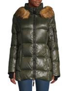 S 13/nyc Faux Fur-trimmed Gramercy Puffer Coat