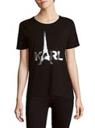 Karl Lagerfeld Front Graphic Tee