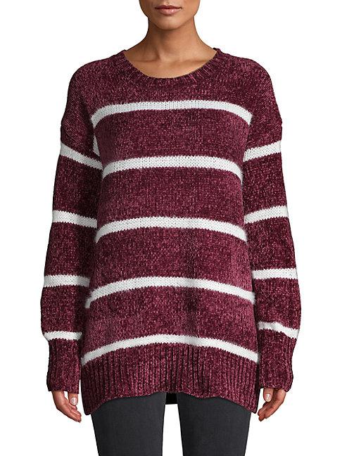 Lucca Striped Crewneck Sweater