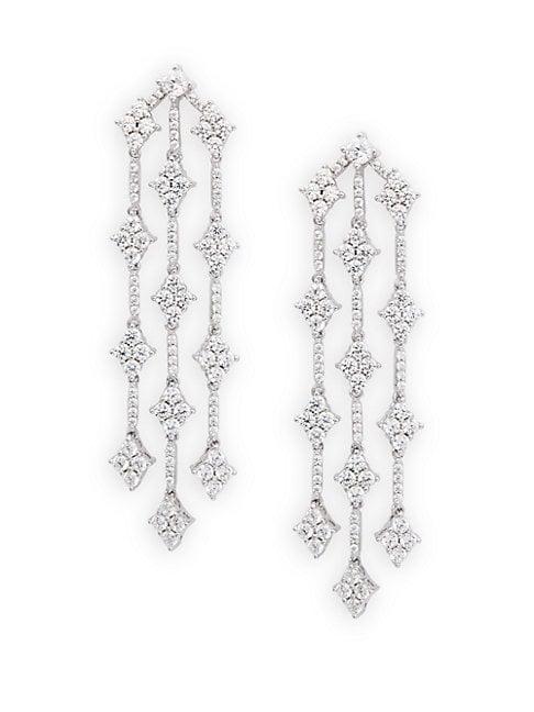 Lafonn Sterling Silver Embellished Drop Earrings