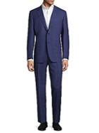 Canali Regular Fit Pinstripe Wool-blend Suit