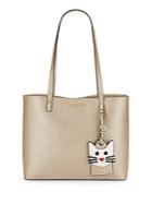 Karl Lagerfeld Maybelle Leather Tote