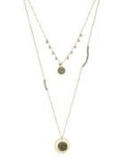 Panacea Crystal Layered Necklace
