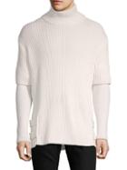 Balmain Turtleneck Wool Sweater