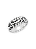 Effy Sterling Silver Weave Band Ring