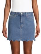 Joe's Jeans Bella High-rise Denim Mini Skirt