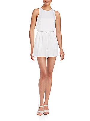 Alice + Olivia Open Back Slvls Romp