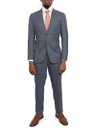 Michael Bastian Slim-fit Textured Wool Suit