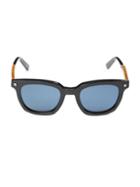Ermenegildo Zegna 50mm Square Sunglasses