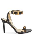 Versace Ankle-strap Leather Sandals
