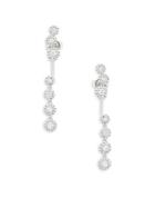 Diana M Jewels Diamond And 14k White Gold Dangle Earrings