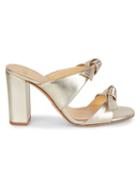 Alexandre Birman Birman Metallic Leather Sandals